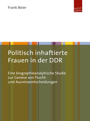 cover image of Politisch inhaftierte Frauen in der DDR
